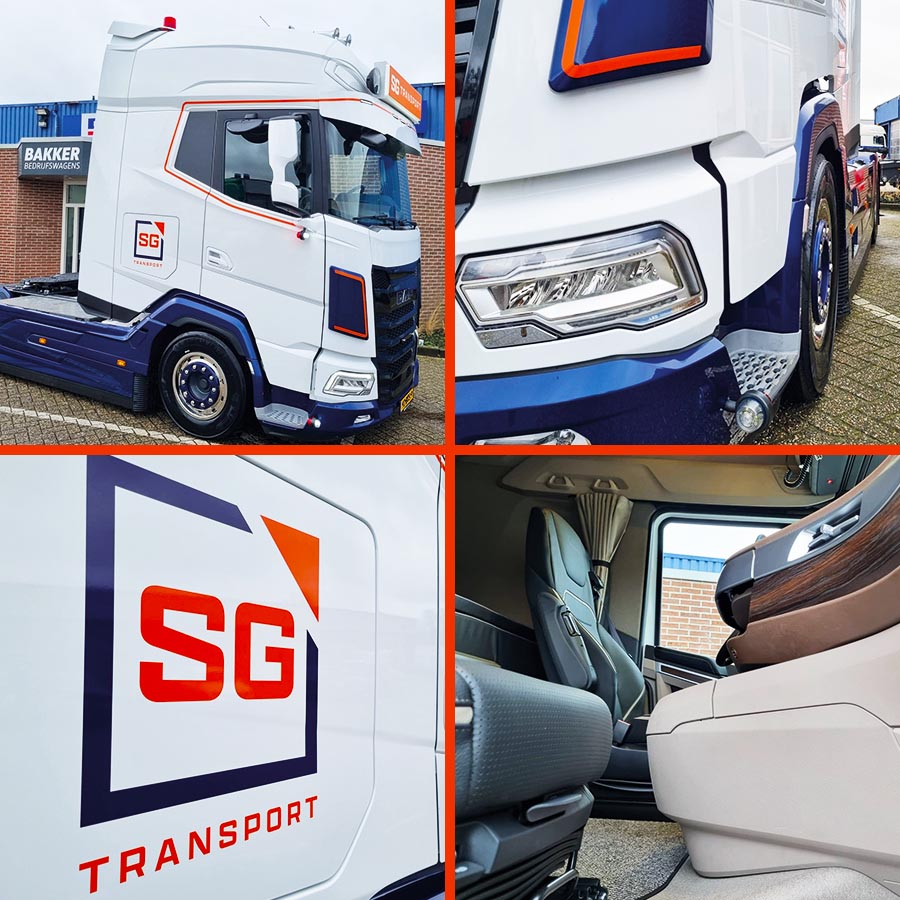 DAF SG Transport XG plus bakker bedrijfswagens