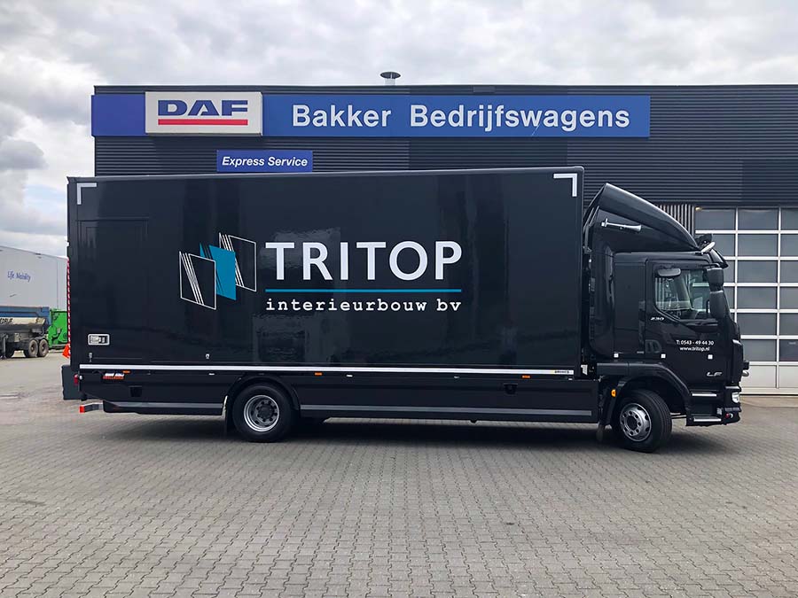 bakker bedrijfswagens daf lf bakwagen