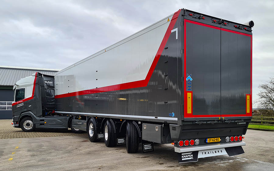 DAF Knapen Oplegger Oosting
