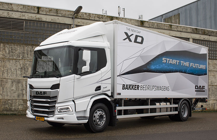 DAF XD Bakwagen demo Bakker Bedrijfswagens