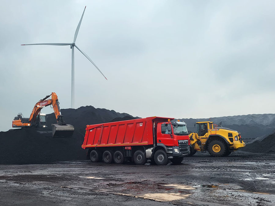 Verhelst Aannemingen Ginaf trucks