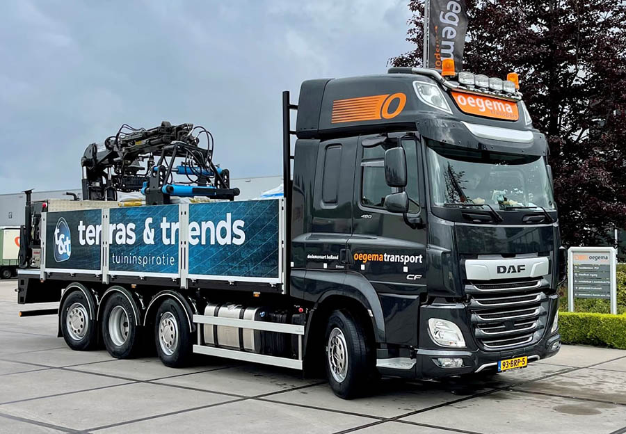 zwarte DAF Oegema