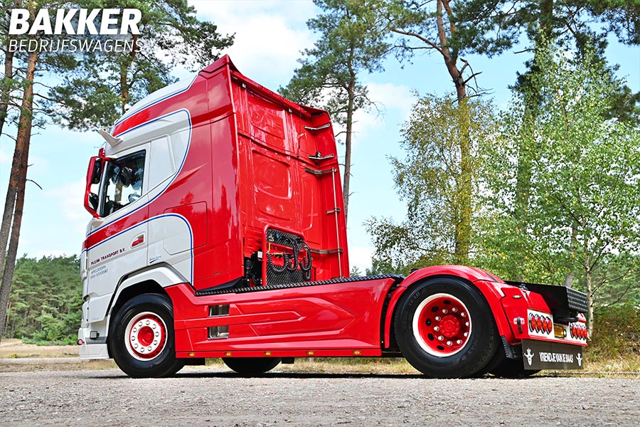nieuwe daf xg+ pluim transport