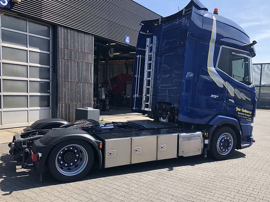 daf xg plus tolkamp transport