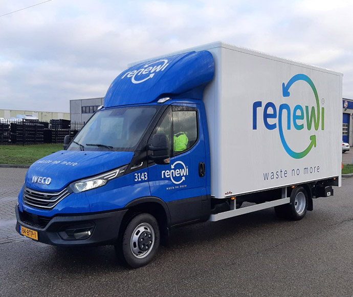 Bakwagen Iveco Daily Renewi 