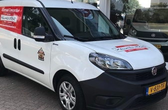 Fiat Doblo afgeleverd bij Concordia