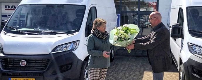 Fiat Ducato voor Koeriersdienst Gelo