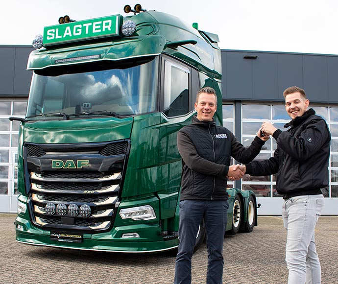 sleuteloverdracht daf high performance
