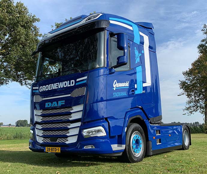 Stoere DAF XG voor Transportbedrijf Groenewold