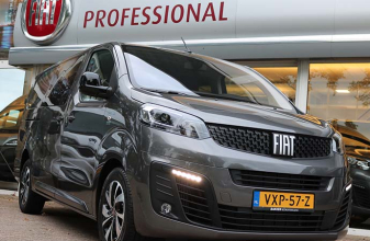 aflevering fiat scudo dubbele cabine